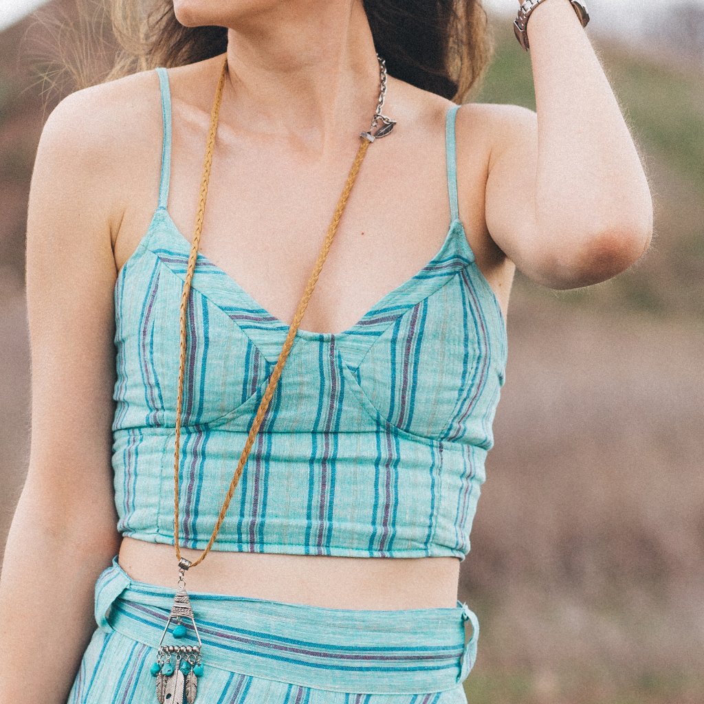 Spell Island Crop Top